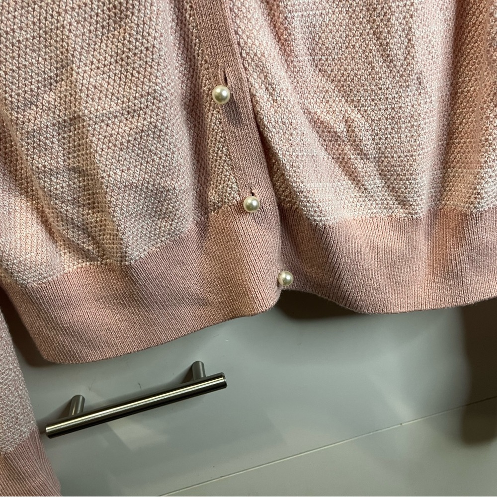 Ann Taylor Light Pink Cardigan Sweater - Picture 5 of 7